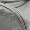 Microguccissima Grey Leather 449654 C025505235マイクログッチシマ グレー レザー 449654 C025505235