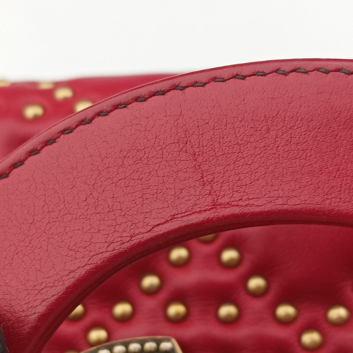 Lady Dior Red Leather 04-MA-0177レディディオール レッド レザー 04-MA-0177