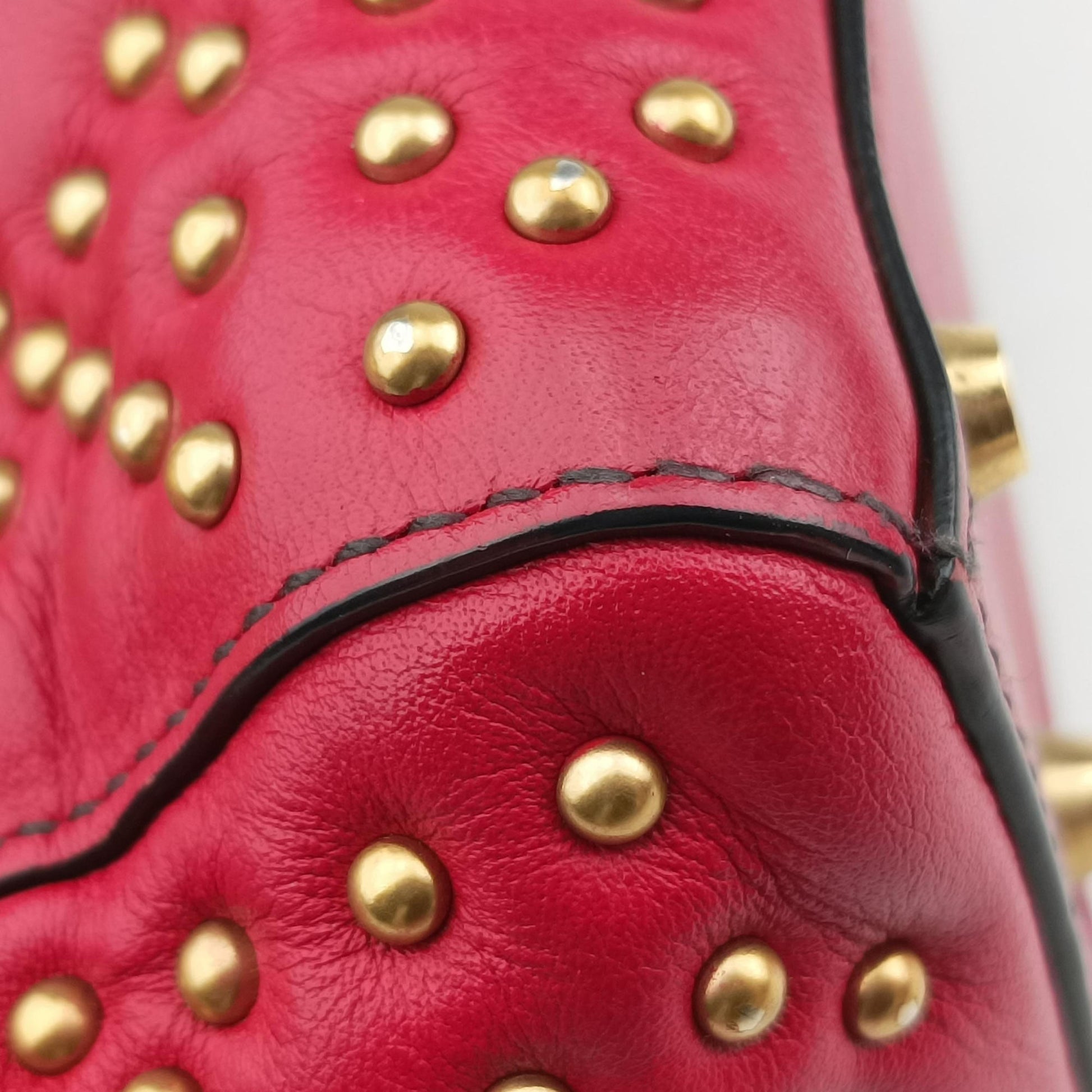 Lady Dior Red Leather 04-MA-0177レディディオール レッド レザー 04-MA-0177