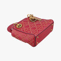 Lady Dior Red Leather 04-MA-0177レディディオール レッド レザー 04-MA-0177