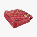 Lady Dior Red Leather 04-MA-0177レディディオール レッド レザー 04-MA-0177
