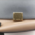 Trapeze Beige× Gray×brown Suede × leather U-CU-0112トラペーズミディアム ベージュ×グレー×ブラウン スエード×レザー U-CU-0112