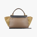 Trapeze Beige× Gray×brown Suede × leather U-CU-0112トラペーズミディアム ベージュ×グレー×ブラウン スエード×レザー U-CU-0112