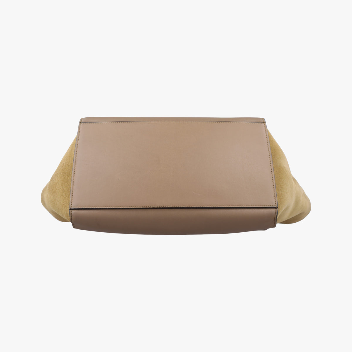 Trapeze Beige× Gray×brown Suede × leather U-CU-0112トラペーズミディアム ベージュ×グレー×ブラウン スエード×レザー U-CU-0112