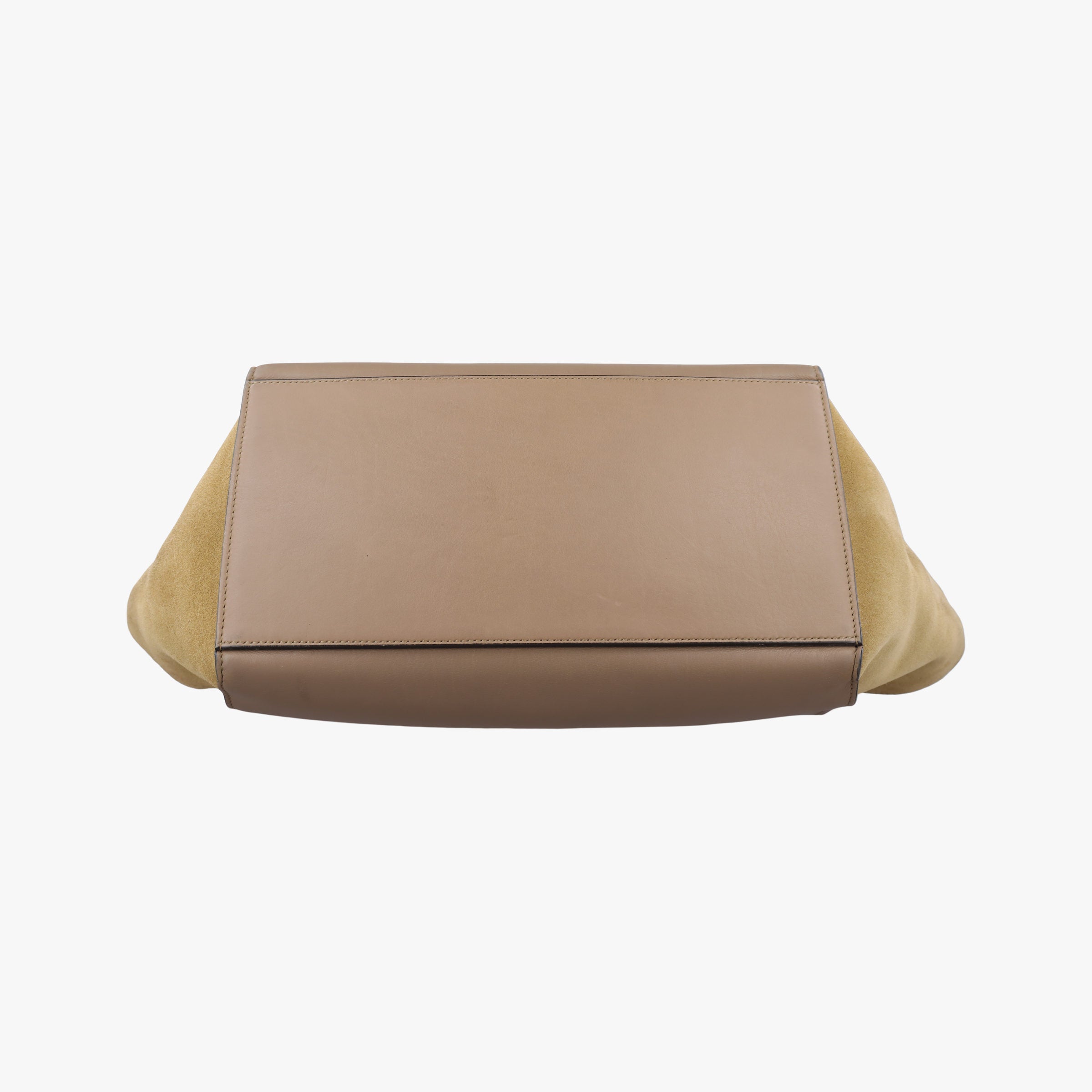 Trapeze Beige× Gray×brown Suede × leather U-CU-0112トラペーズミディアム ベージュ×グレー×ブラウン スエード×レザー U-CU-0112