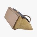Trapeze Beige× Gray×brown Suede × leather U-CU-0112トラペーズミディアム ベージュ×グレー×ブラウン スエード×レザー U-CU-0112