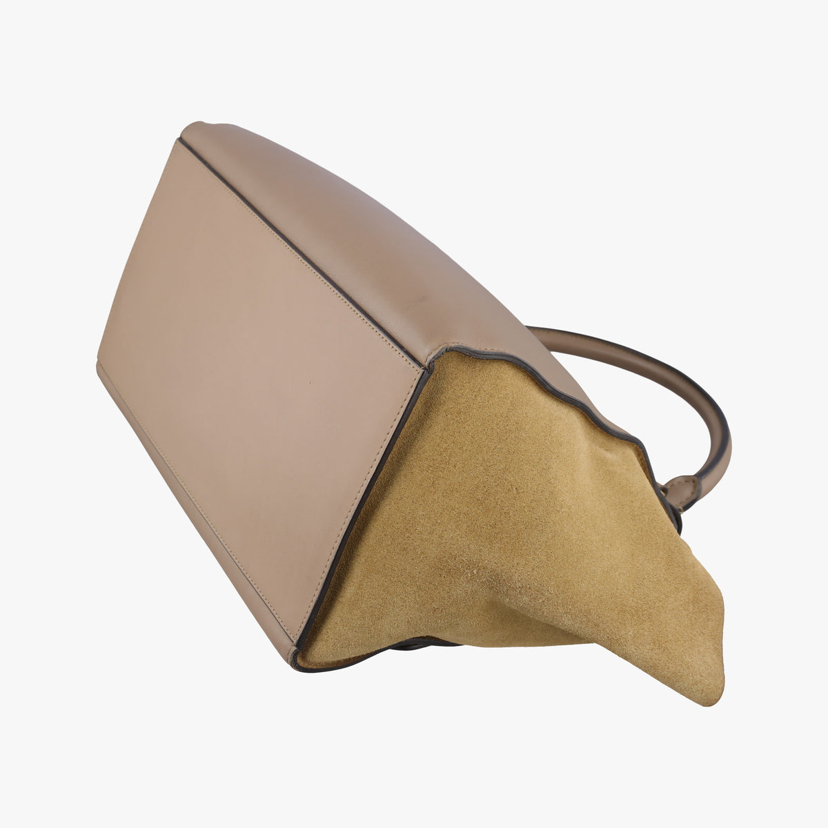 Trapeze Beige× Gray×brown Suede × leather U-CU-0112トラペーズミディアム ベージュ×グレー×ブラウン スエード×レザー U-CU-0112