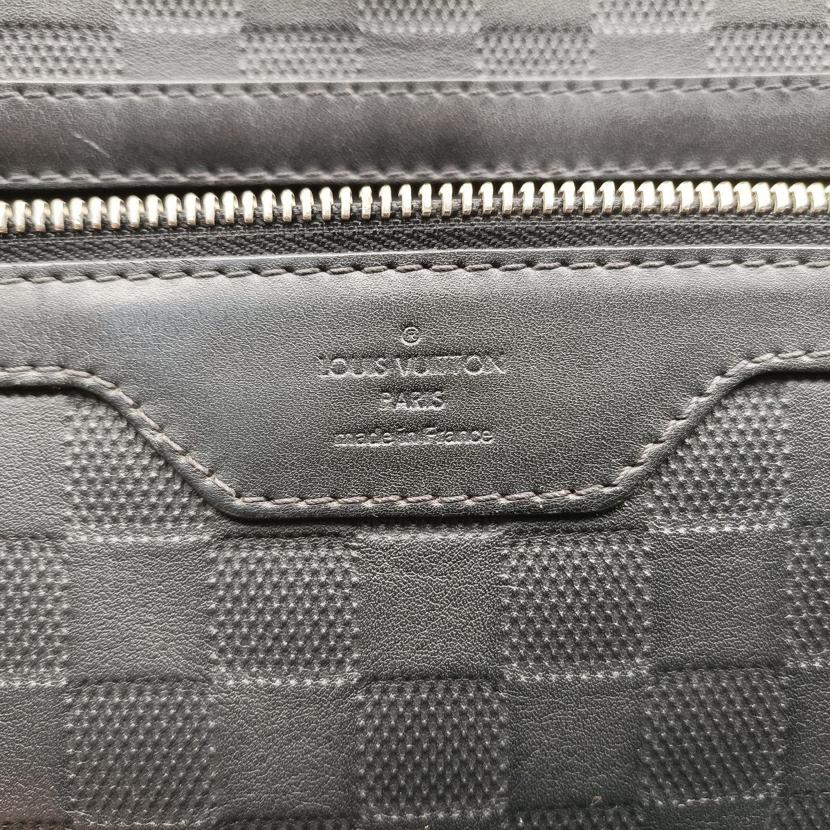 Pre-owned Louis Vuitton CALYPSO MM Noir Damier Infini N41201 shoulderbag | stylenewstar