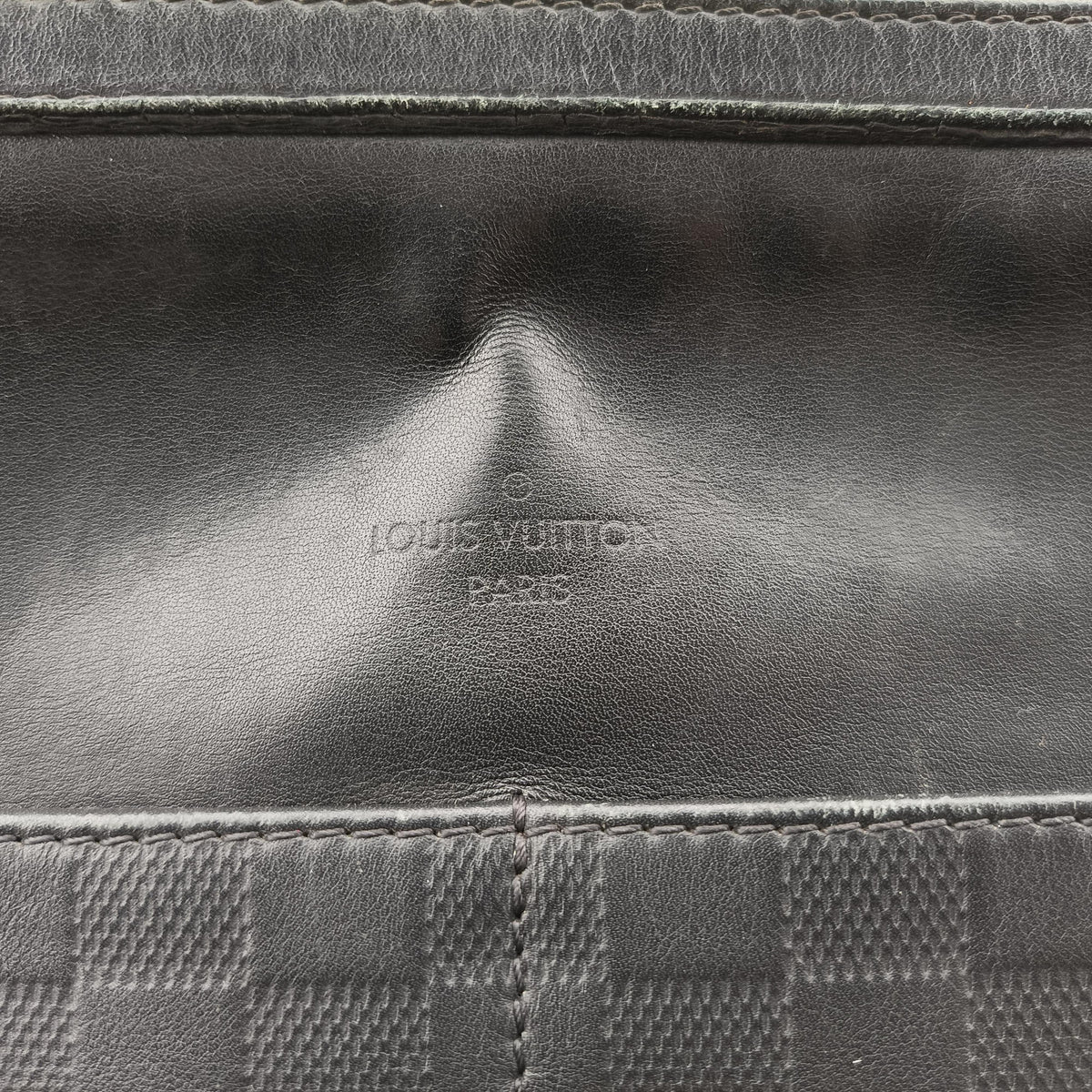 Pre-owned Louis Vuitton CALYPSO MM Noir Damier Infini N41201 shoulderbag | stylenewstar