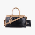 CLASSIC DUFFEL6 Black × Khaki Leather 322049 322049.486628クラシック ダッフル6  ブラック × カーキ レザー 322049 322049.486628