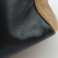 CLASSIC DUFFEL6 Black × Khaki Leather 322049 322049.486628クラシック ダッフル6  ブラック × カーキ レザー 322049 322049.486628