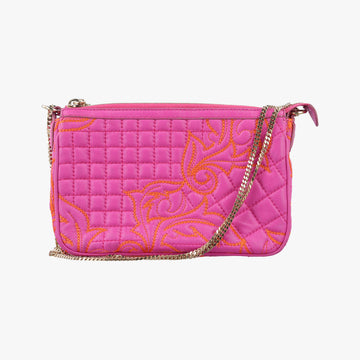 Embroidered Vanitas Pink Leather ヴァニタス刺繍 ピンク レザー 