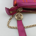 Embroidered Vanitas Pink Leather ヴァニタス刺繍 ピンク レザー 