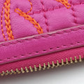 Embroidered Vanitas Pink Leather ヴァニタス刺繍 ピンク レザー 
