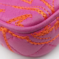 Embroidered Vanitas Pink Leather ヴァニタス刺繍 ピンク レザー 