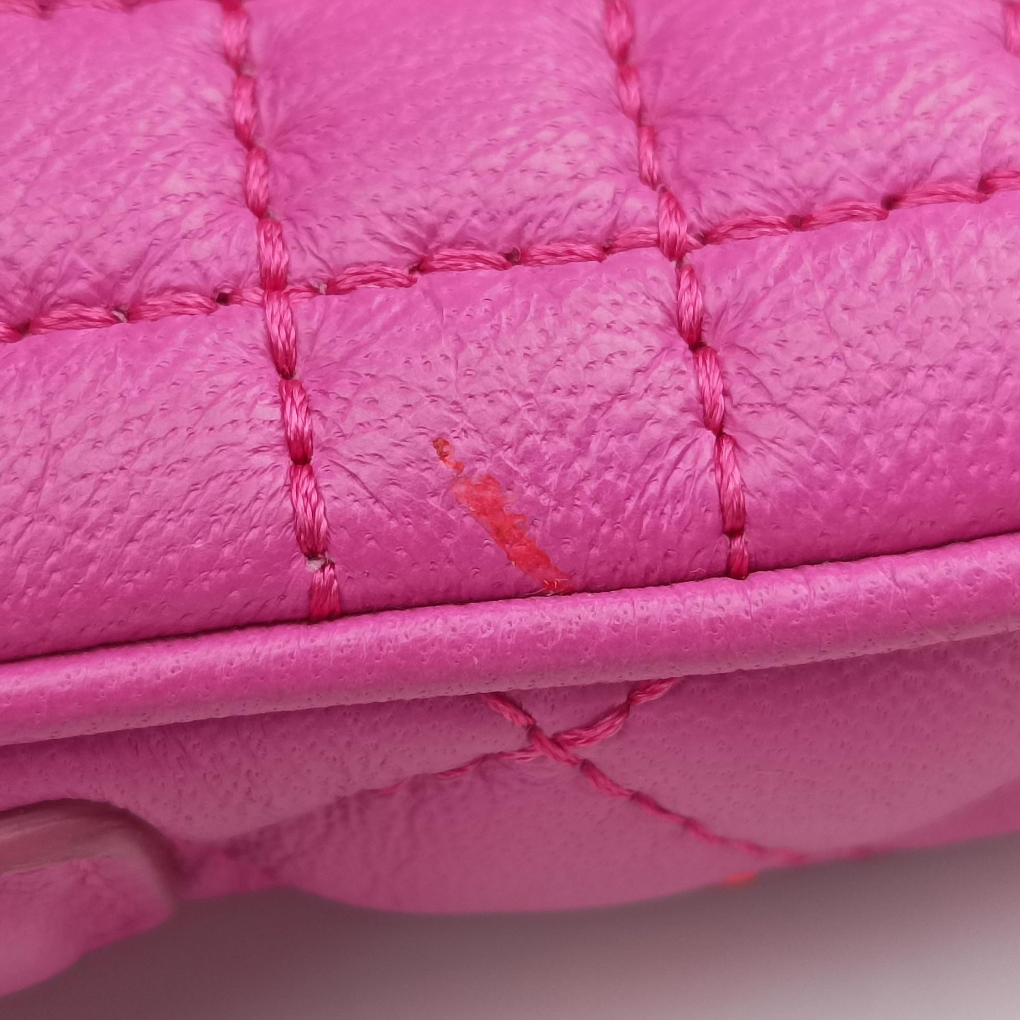 Embroidered Vanitas Pink Leather ヴァニタス刺繍 ピンク レザー 