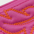 Embroidered Vanitas Pink Leather ヴァニタス刺繍 ピンク レザー 