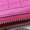 Embroidered Vanitas Pink Leather ヴァニタス刺繍 ピンク レザー 