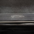 Pre-owned Celine Trapeze Blue×Black×Beige leather  shoulderbag | stylenewstar