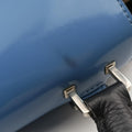 Pre-owned Celine Trapeze Blue×Black×Beige leather  shoulderbag | stylenewstar