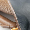 Trapeze Beige×Black×Blue Suede × leather F-CU-2155トラペーズ ベージュ×ブラック×ブルー スエード×レザー F-CU-2155