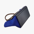 Trapeze Beige×Black×Blue Suede × leather F-CU-2155トラペーズ ベージュ×ブラック×ブルー スエード×レザー F-CU-2155