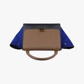Trapeze Beige×Black×Blue Suede × leather F-CU-2155トラペーズ ベージュ×ブラック×ブルー スエード×レザー F-CU-2155