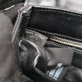 Vintage Prada Leopard print Blue×Black ponyhair×nylon 1BD009 shoulderbag | stylenewstar