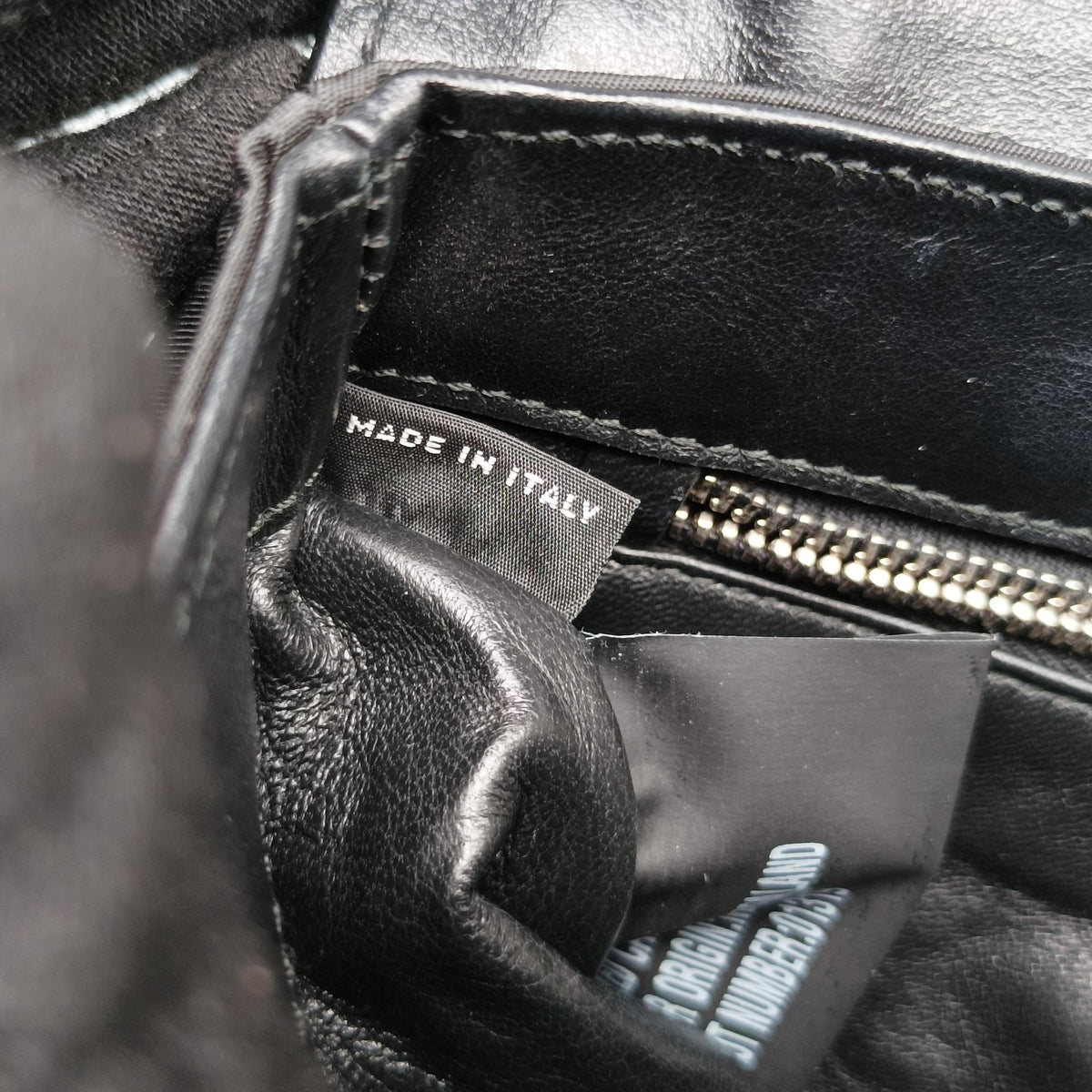 Vintage Prada Leopard print Blue×Black ponyhair×nylon 1BD009 shoulderbag | stylenewstar
