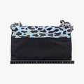 Vintage Prada Leopard print Blue×Black ponyhair×nylon 1BD009 shoulderbag | stylenewstar