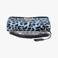 Vintage Prada Leopard print Blue×Black ponyhair×nylon 1BD009 shoulderbag | stylenewstar