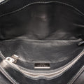 Vintage Prada Leopard print Blue×Black ponyhair×nylon 1BD009 shoulderbag | stylenewstar