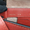 Pre-owned Valextra Iside Terracotta Soft Calfskin Leather  shoulderbag | stylenewstar