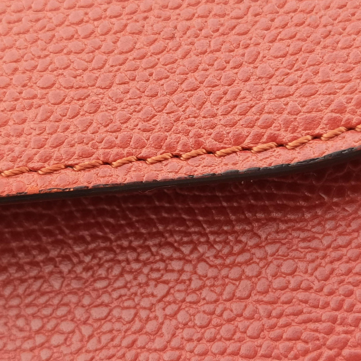 Pre-owned Valextra Iside Terracotta Soft Calfskin Leather  shoulderbag | stylenewstar