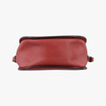 Pre-owned Valextra Iside Terracotta Soft Calfskin Leather  shoulderbag | stylenewstar