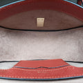 Pre-owned Valextra Iside Terracotta Soft Calfskin Leather  shoulderbag | stylenewstar