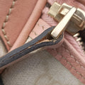 UNICEF Joy White×Pink PVC coated canvas×Leather 189895 D1885556ユニセフ ジョイ ホワイト×ピンク PVCコーティングキャンバス×レザー 189895 D1885556