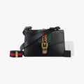 Sylvie Black×green×red Leather 421882 E020002420シルヴィ ブラック×グリーン×レッド レザー 421882 E020002420