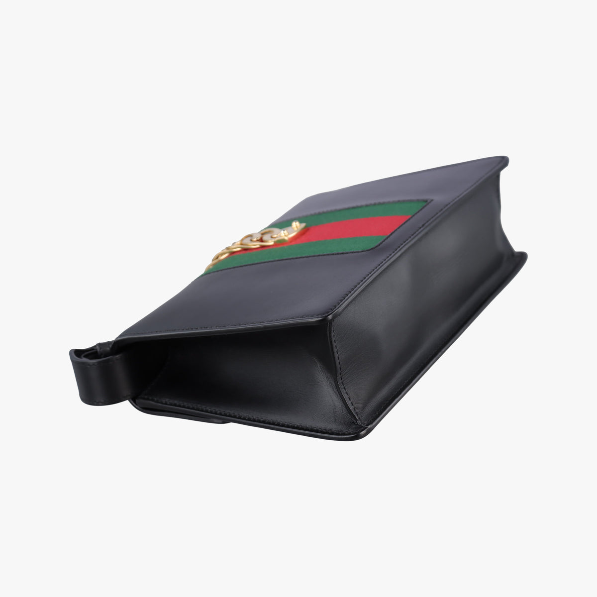 Sylvie Black×green×red Leather 421882 E020002420シルヴィ ブラック×グリーン×レッド レザー 421882 E020002420