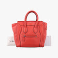 Luggage Micro shopper Orange Leather W-GA-0172ラゲージマイクロショッパー オレンジ レザー W-GA-0172