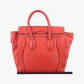 Luggage Micro shopper Orange Leather W-GA-0172ラゲージマイクロショッパー オレンジ レザー W-GA-0172