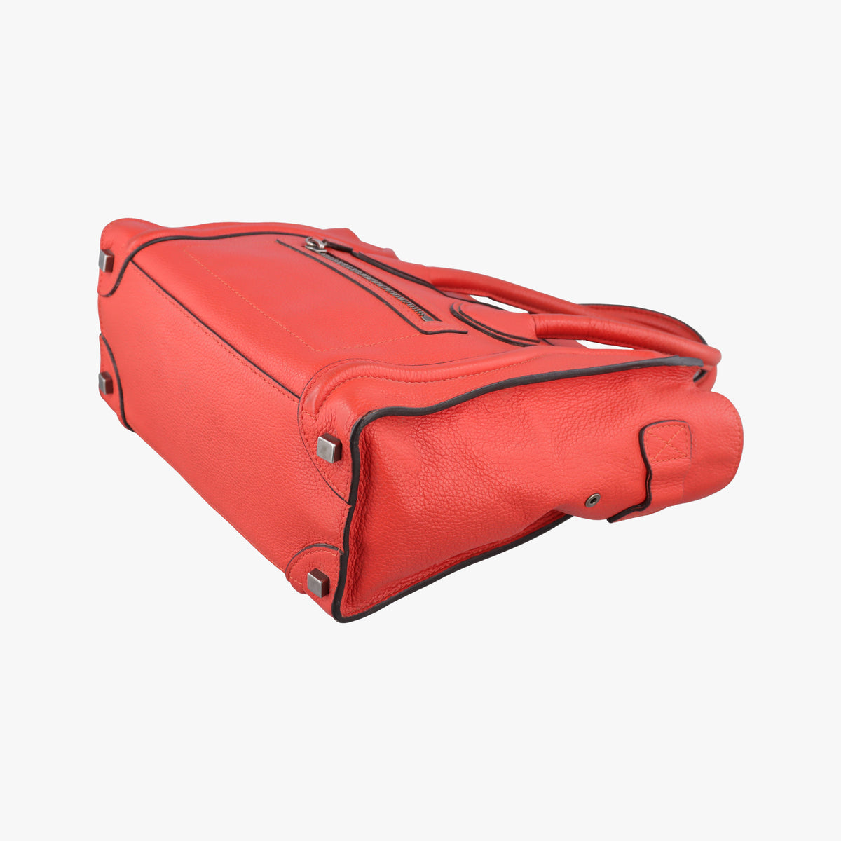 Luggage Micro shopper Orange Leather W-GA-0172ラゲージマイクロショッパー オレンジ レザー W-GA-0172