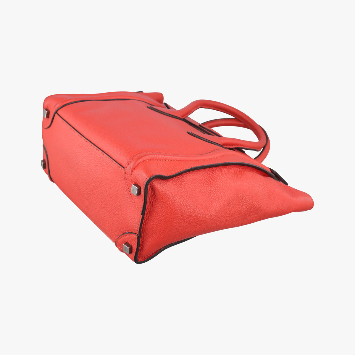 Luggage Micro shopper Orange Leather W-GA-0172ラゲージマイクロショッパー オレンジ レザー W-GA-0172