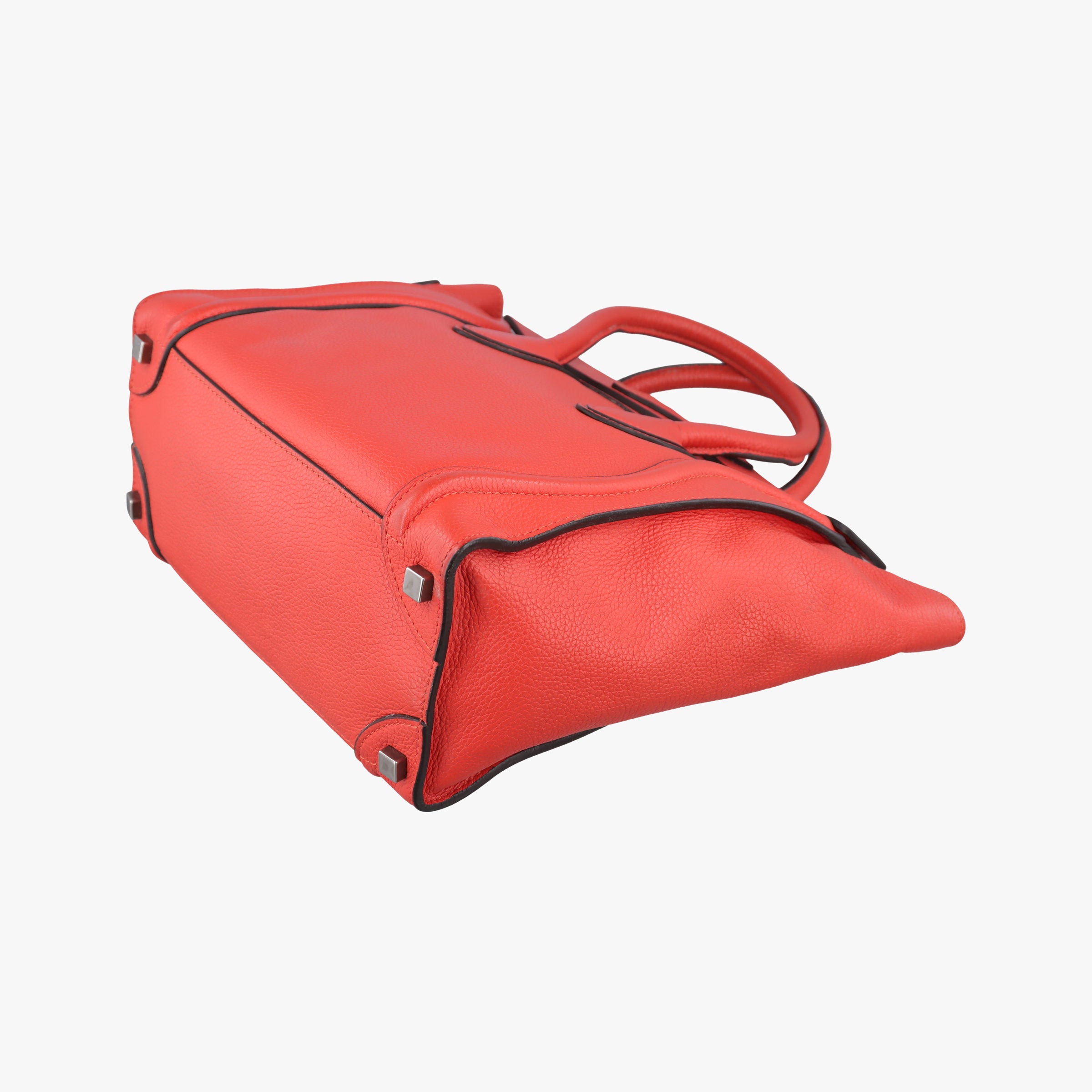 Luggage Micro shopper Orange Leather W-GA-0172ラゲージマイクロショッパー オレンジ レザー W-GA-0172