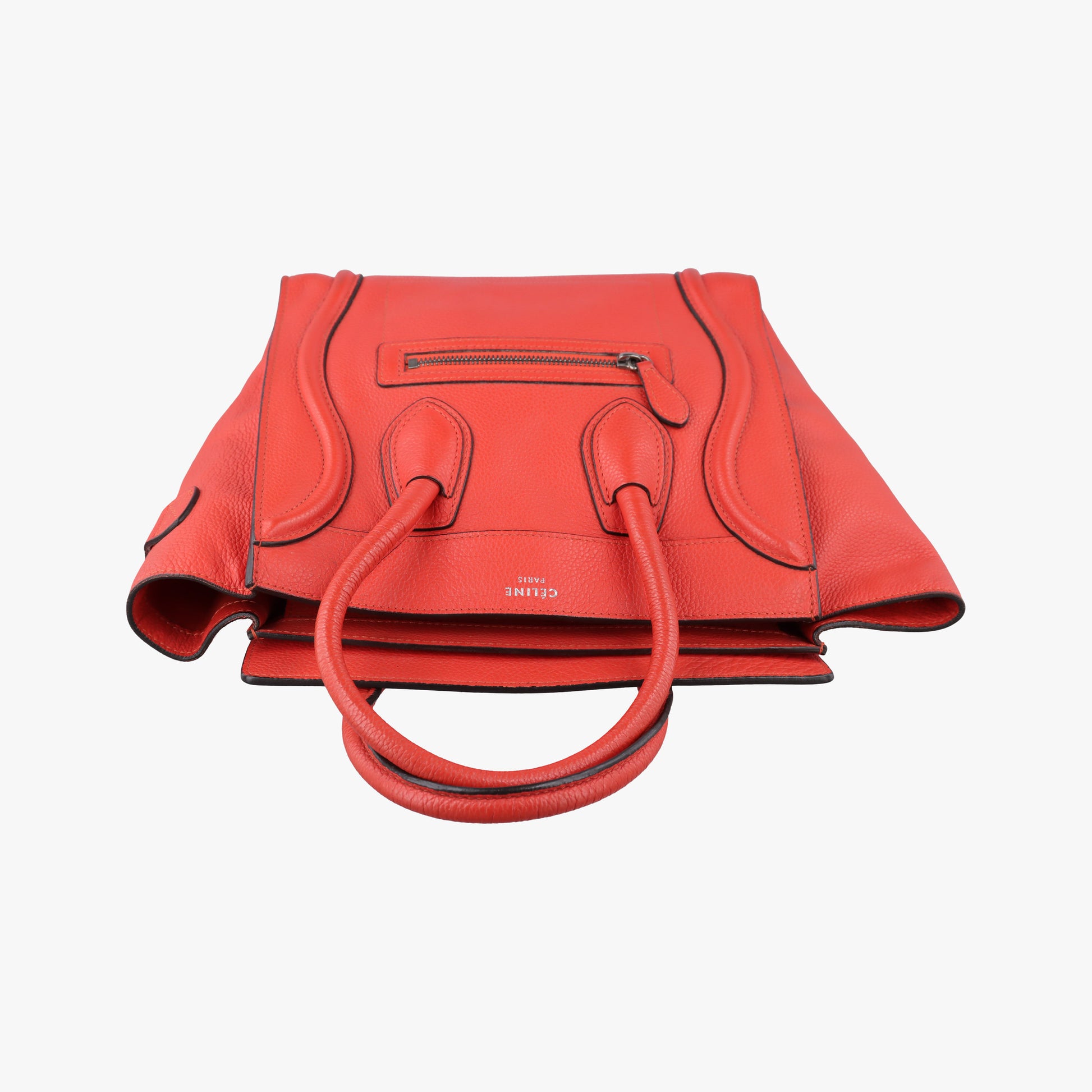Luggage Micro shopper Orange Leather W-GA-0172ラゲージマイクロショッパー オレンジ レザー W-GA-0172