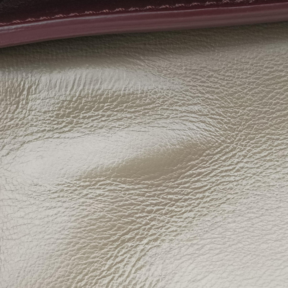 Pre-owned Celine Trapeze Bordeaux×Black×Brown Suede × leather  shoulderbag | stylenewstar