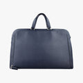 Pre-owned Prada Triangle Logo Plate Blue Saffiano Leather VR0023 handbag | stylenewstar