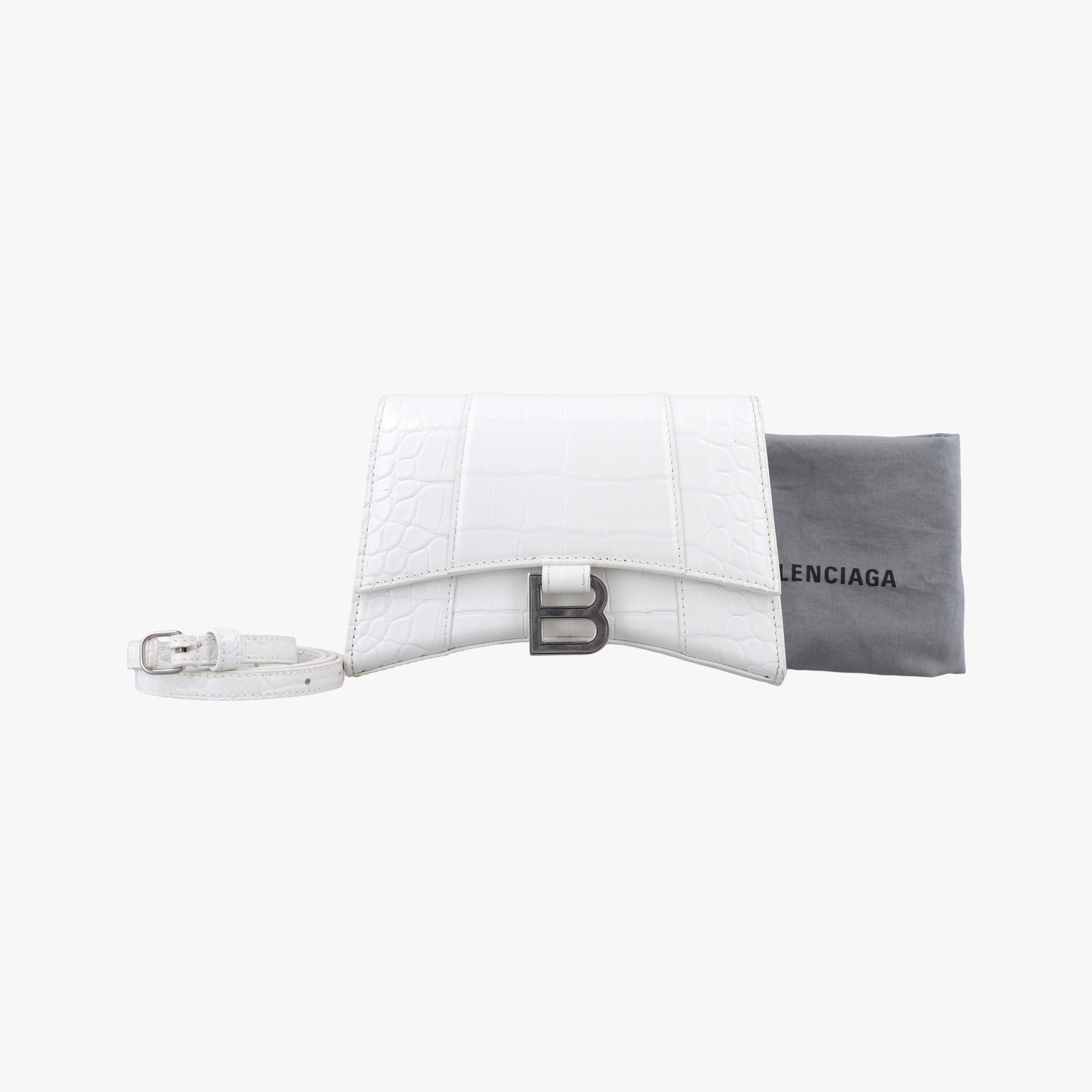 Hourglass White leather 610460.9016.T.535269アワーグラス ホワイト レザー 610460.9016.T.535269