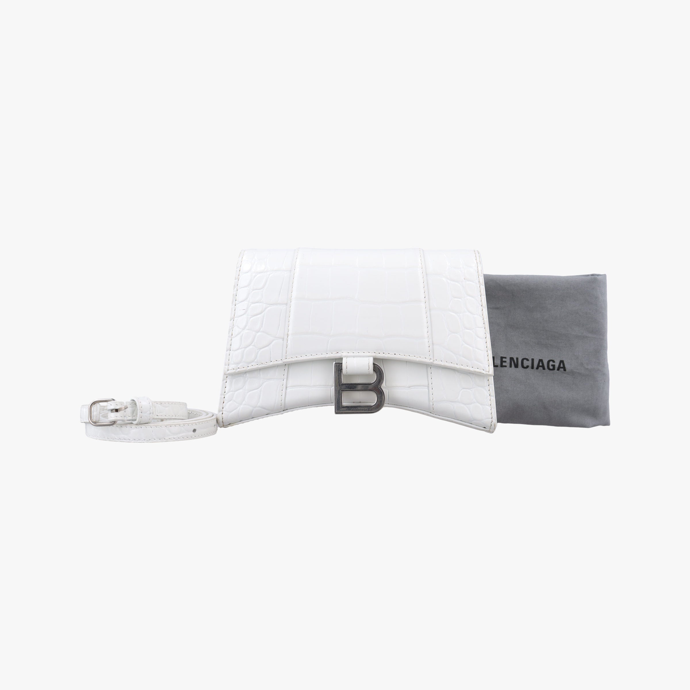 Hourglass White leather 610460.9016.T.535269アワーグラス ホワイト レザー 610460.9016.T.535269
