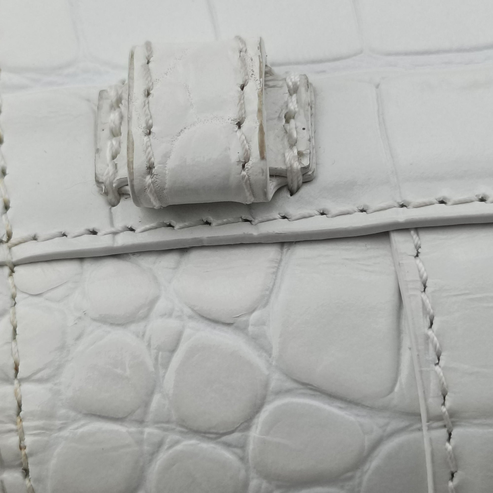 Hourglass White leather 610460.9016.T.535269アワーグラス ホワイト レザー 610460.9016.T.535269